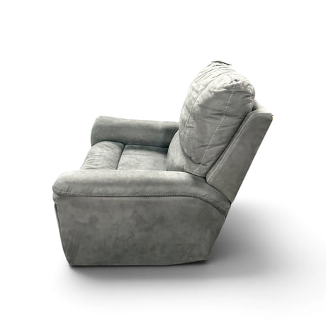 True Innovations Mason Fabric Rocker Recliner, Gray