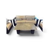 SunVilla Aldous 4-piece Outdoor Patio Seating Set