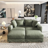 Modern Comfy Upholstered Sofa Cloud Couch & Deep Seat Couches
