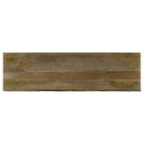 Roman - 3 Door Server With Chevron Design - Brown