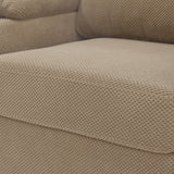 Accent Chair With Storage Ottoman, Reclining Single Chaise Lounge With Cupholders And USB, C Ports