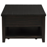 Sutter - 2 Piece Coffee And End Table Set - Dark Brown
