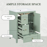 Bathroom Vanity With Storage, Removable Dividers