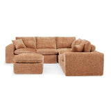 Sectional Sofa With Moveable Ottoman