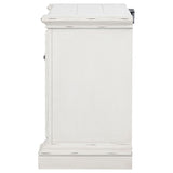 2 Drawer Nightstand With Dual USB Charging Ports - Vintage
