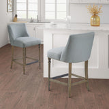 Delaney - Counter Stool - Blue