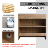 Freestanding Bathroom Vanity With Sink And Storage Cabinets, Soft Closing Doors