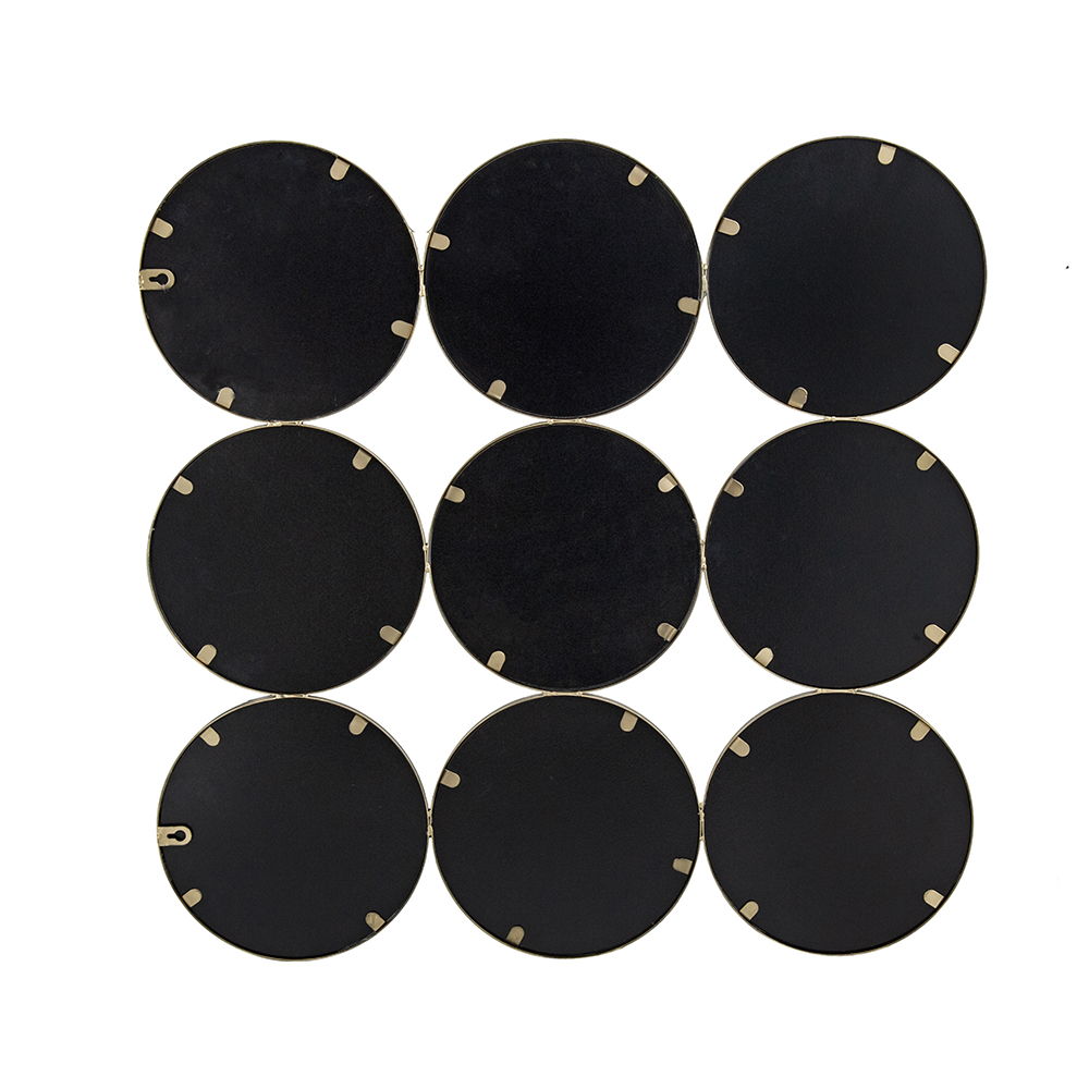 Contemporary Decorative Mirror With Mininalist Style For Bedroom, Liveroom & Entryway - Champagne - Wall Mirrors - Alpine Outlets
