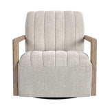 Blaze - Swivel Chair - Laurence Cream