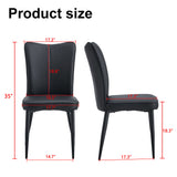 Minimalist Style Minimalist Dining Chairs With Metal Legs