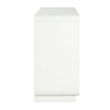 Sideboard, Wide Storage With 2 Doors And 3 Drawers