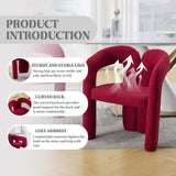 Coolmore Contemporary Designed Accent / Dining Chair With Armrests