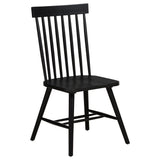 Finley - 5 Piece Dining Set With Round Table And Spindle Back Chairs
