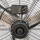 Drum Fan With Pure Copper Wiring Motor And Blades - Black