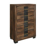 Prime - 5 Piece Bedroom Set With LED Headboard