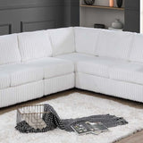 L-Shaped Sectional Set For Living Room