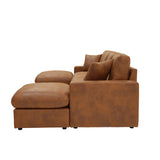 Sectional With 2 Ottomans