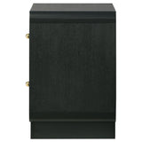 Burton - 2 Drawer Nightstand - Black
