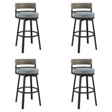 Encinitas - Outdoor Patio Swivel Bar Stool Set