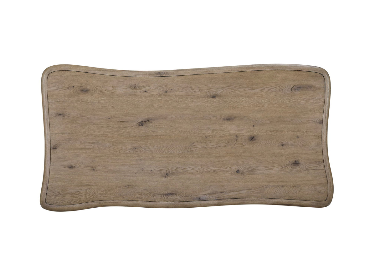Pagosa - Double Pedestal Table - English Knotty Oak
