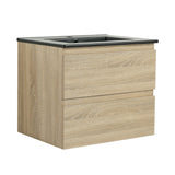 Wall Mounted Bathroom Vanity With Sink, 2 Soft Close Drawers