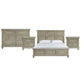 Whit-Ash - Panel Bedroom Set