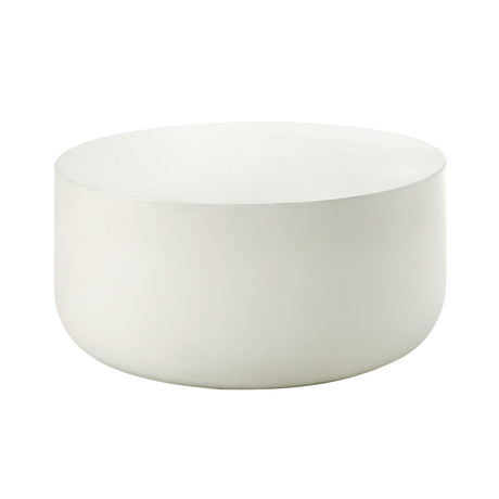 Dustan - Natural Coffee Table - White - Coffee Tables - Alpine Outlets