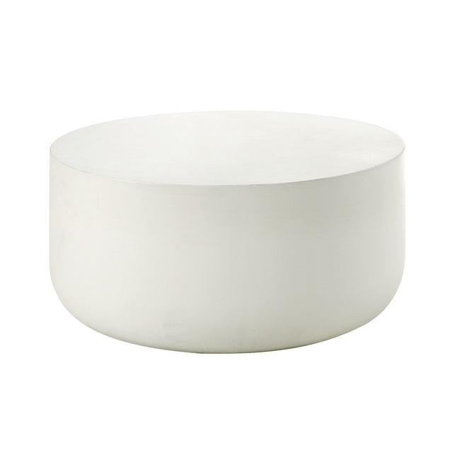 Dustan - Natural Coffee Table - White - Coffee Tables - Alpine Outlets