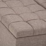 Harrison - Upholstered Coffee Table Storage Ottoman