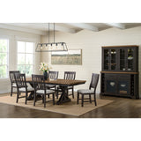 Montrose - Dining Table With 20" Leaf - Espresso And Brown