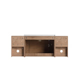 Wall Mounted Bathroom Vanity With Sink, Storage Shelves & Soft Close Door