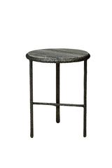 Ferris - End Table - Gray / Black