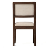 Compact Ergonomic Upholstered Side Chairs (Set of 2)