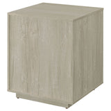 Loomis - 3 Drawer Home Office File Cabinet - White / Gray