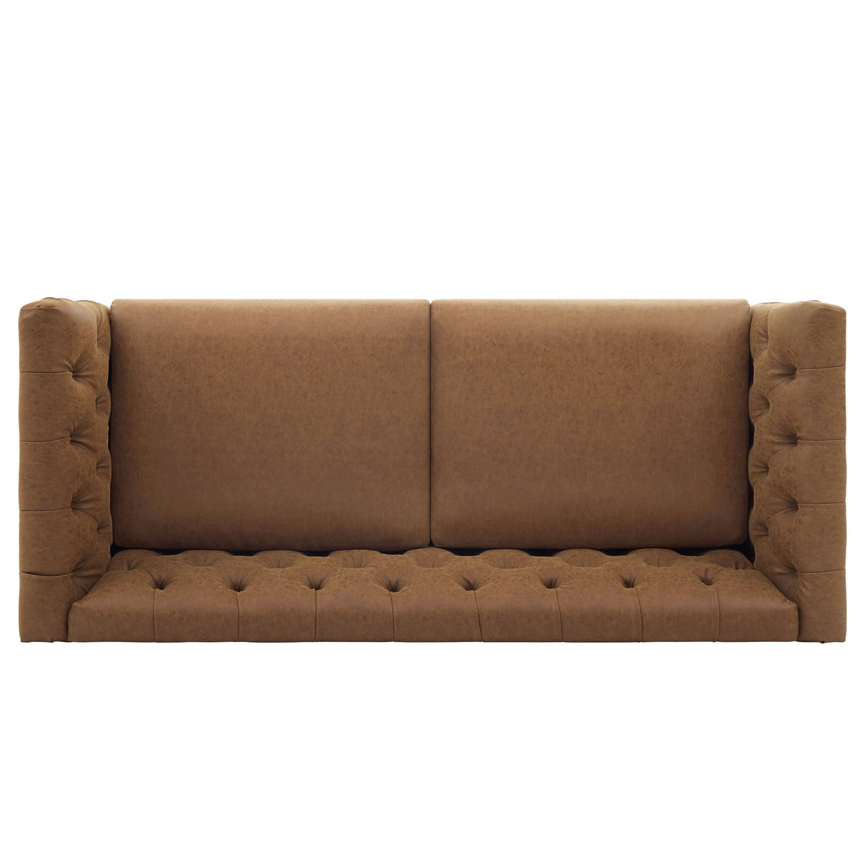 Chesterfield Sofa With Flared Arms For Living Room