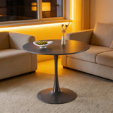 Round Tulip Table, Pedestal Design