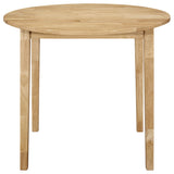 3 Piece Dining Set With Drop Leaf Table And Upholstered Chairs
