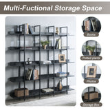 Vintage Industrial 5 Tier Bookcase