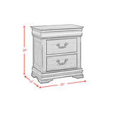 Northridge - 2-Drawer Nightstand - Cherry