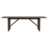 Jamie - Rectangular Dining Table With Extension Leaf - Light Brown