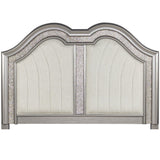 Elegant Bed With Built In Footboard Bench, USB