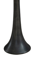 Trumpet - Martini Table - Silver / Black