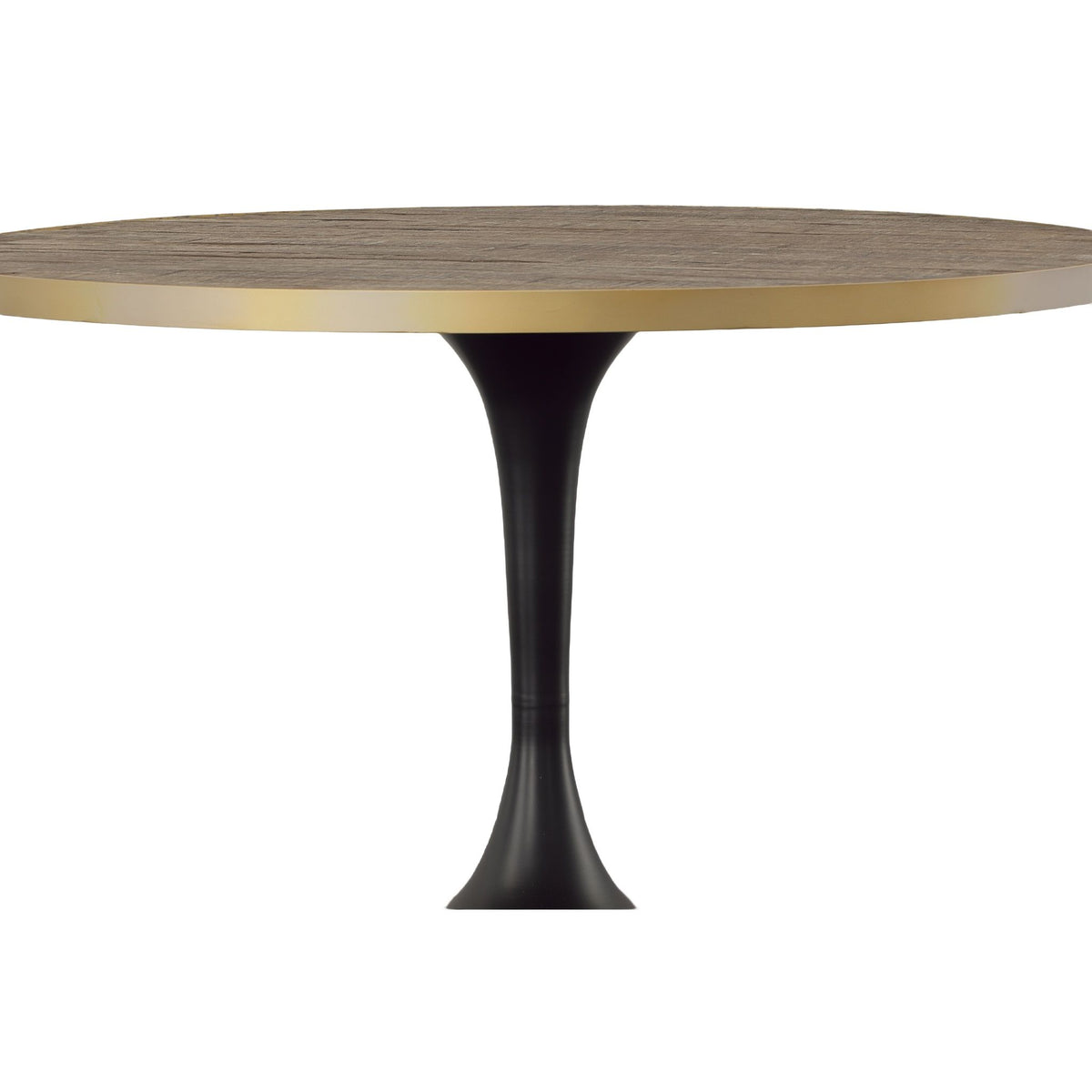 Drummond - Dining Table - Black / Light Brown