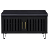 Clackamas - 2 Door Storage Bench With Padded Seat