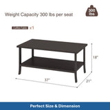 Patio Furniture Set With Coffee Table And Cushions For Backyard