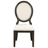 Fulton - Oval Back Dining Side Chair (Set of 2) - Espresso