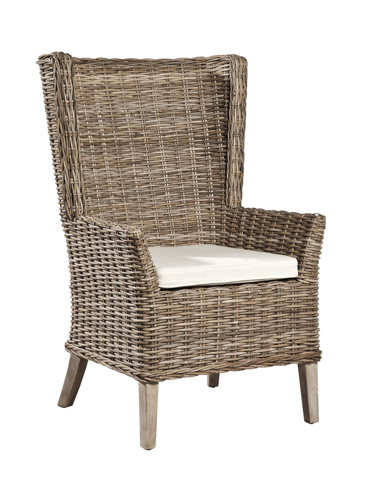 Key Largo - Host Chair (Set of 2) - Light Brown