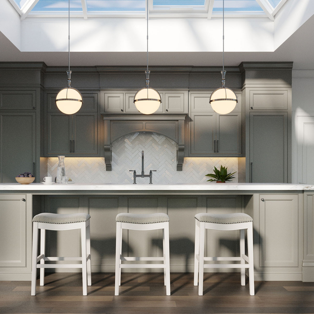 Modern Stool & Nail Head Detailing