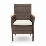 4 Piece All-Weather Patio Dining Chair Set