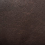 Power Reclining Loveseat With USB Port Leather Upholstered, Built In Cup Holder - Chocolate
